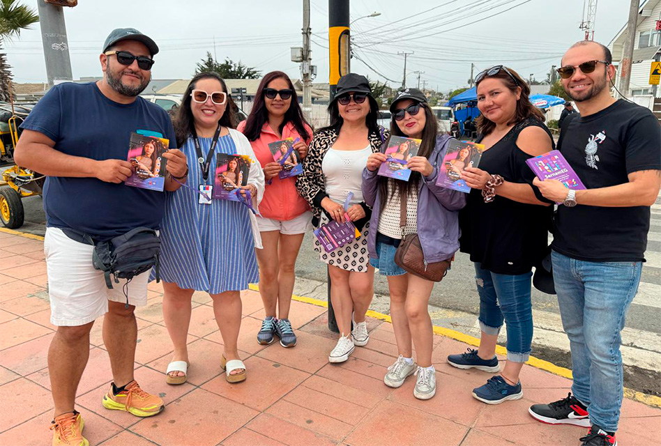 En el día nacional contra la violencia en el pololeo: Realizan campaña de sensibilización entre las juventudes para prevenir la violencia en las relaciones de pareja