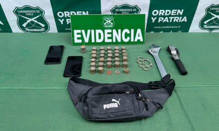 Carabineros detiene a individuos que robaron con violencia en peajes de Linares, Maule y Teno de la Ruta 5-Sur