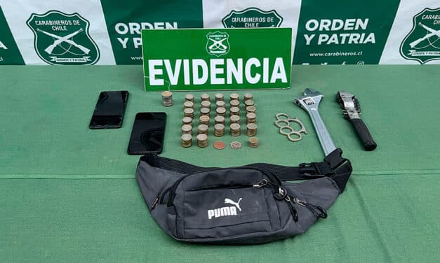 Carabineros detiene a individuos que robaron con violencia en peajes de Linares, Maule y Teno de la Ruta 5-Sur