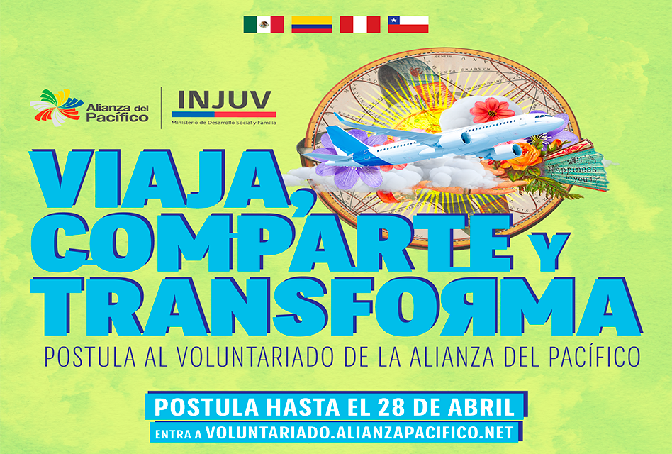 Jóvenes aún pueden postular a programas del Voluntariado Juvenil de la Alianza del Pacífico 2025