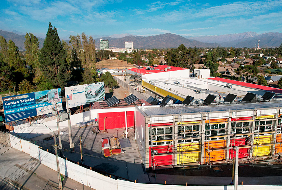 Obras de construcción del nuevo instituto Teletón presentan un 72% de avance