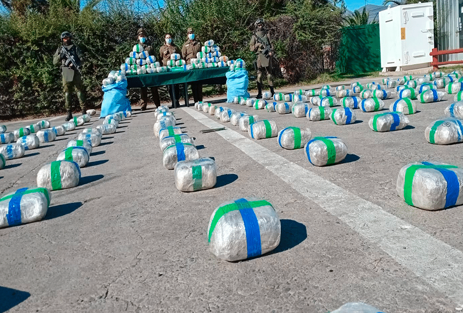Carabineros logró el mayor decomiso de marihuana elaborada en lo que va del año 2025