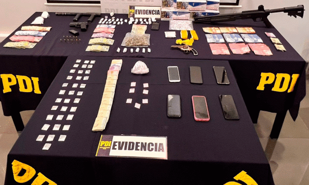 Santa Cruz: PDI desbarata foco de microtráfico en masivo operativo antidrogas