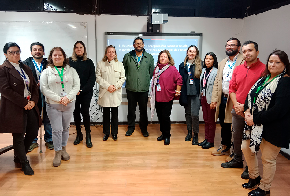 Fortaleciendo el trabajo de las Aulas Hospitalarias en O’Higgins