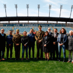 Subsecretario Collado y Delegado Presidencial López participan de visitainspectiva de la FIFA en el estadio El Teniente de Rancagua