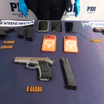 PDI Rancagua detiene a tres personas e incauta armas, droga y vehículos en procedimiento por homicidio frustrado ocurrido en septiembre de 2025 en la comuna de Doñihue.