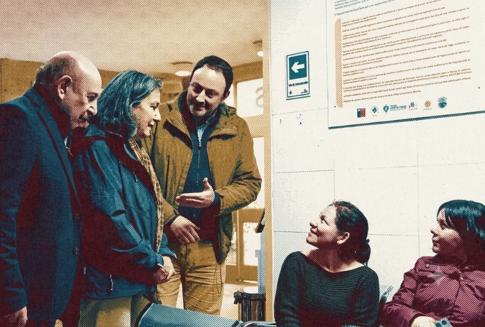 Ministra de Salud visitó el CESFAM de Santa Cruz en el marco del Plan Enlace