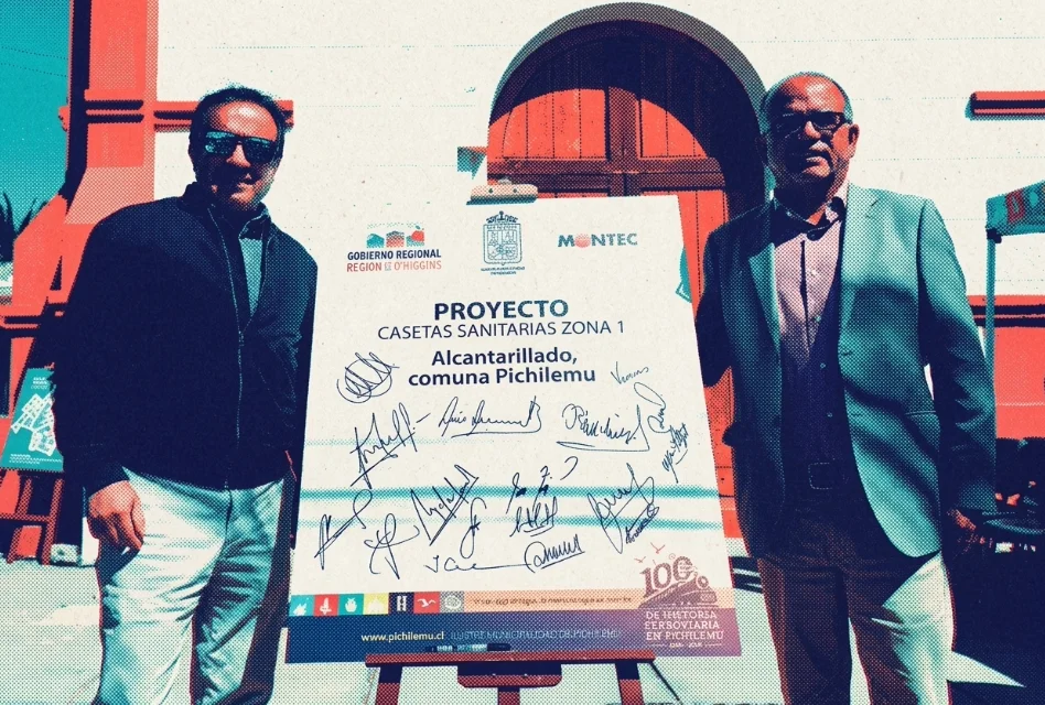 Gobierno Regional y Municipalidad de Pichilemu firman contrato para iniciar obras de alcantarillado